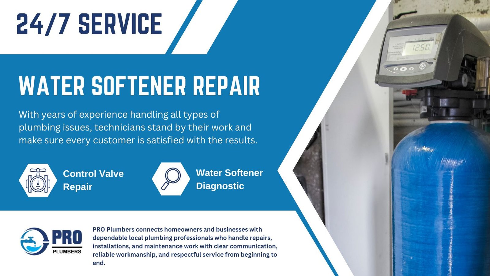 Water softener repair in South Gate, CA